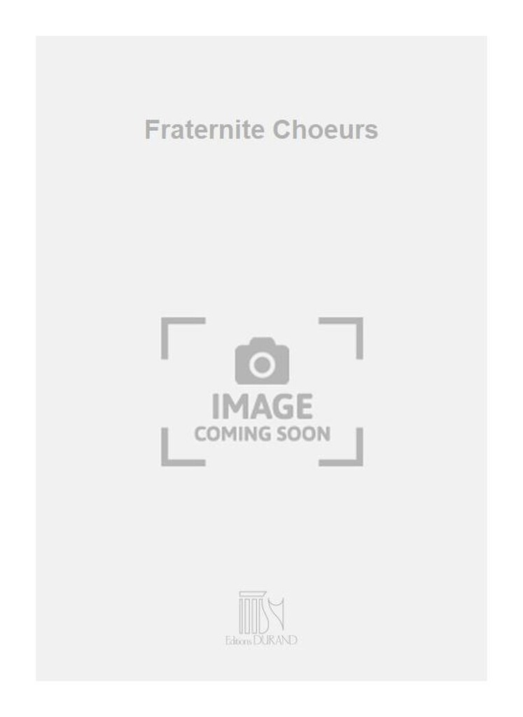 Fraternite Choeurs